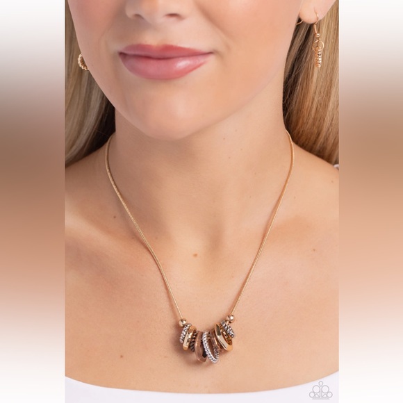 🌟 “MECHANICAL MISCHIEF” MULTI NECKLACE ~ PAPARAZZI❗️🌟 GORGEOUS❗️ - Picture 2 of 5